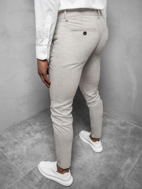 Men's Trousers - Grey OZONEE DJ/5503