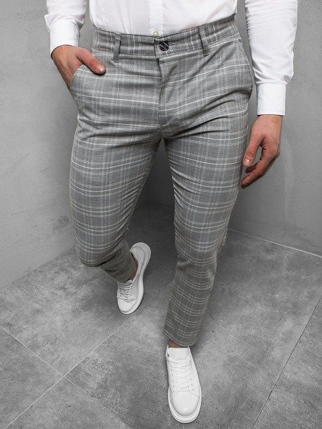 Men's Trousers - Grey OZONEE DJ/5508