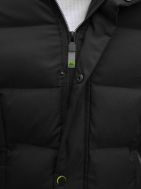 Men's Winter Jacket - Black OZONEE JS/22M61/392