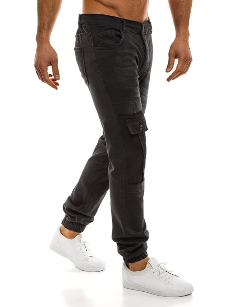 OTANTIK 828 Men's Jogger Jeans - Black
