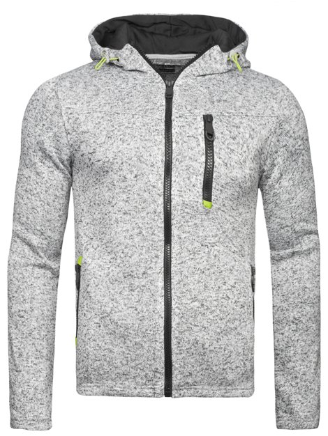 OZONEE 2142 Men's Sweatshirt - Grey