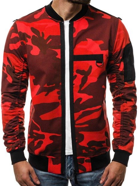 OZONEE A/0962 Men's Jacket - Red