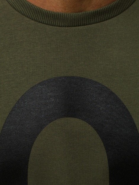 OZONEE A/0968 Men's Sweatshirt - Khaki