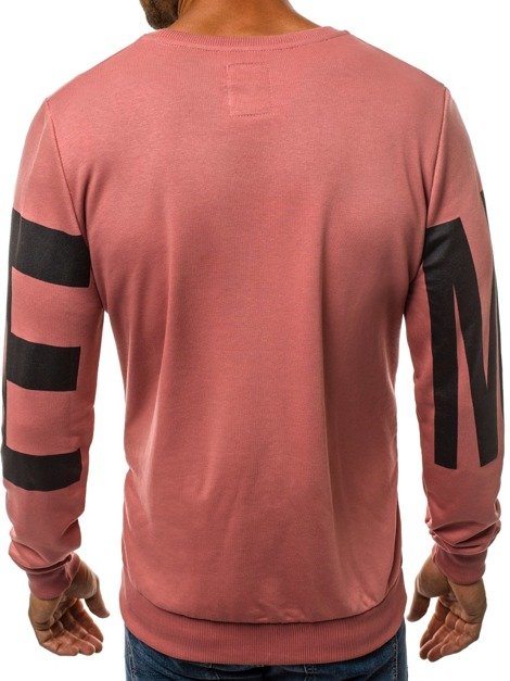 OZONEE A/0968 Men's Sweatshirt - Pink