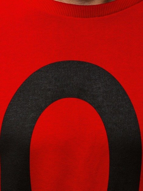 OZONEE A/0968 Men's Sweatshirt - Red