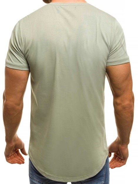OZONEE B/181403 Men's T-Shirt - Green