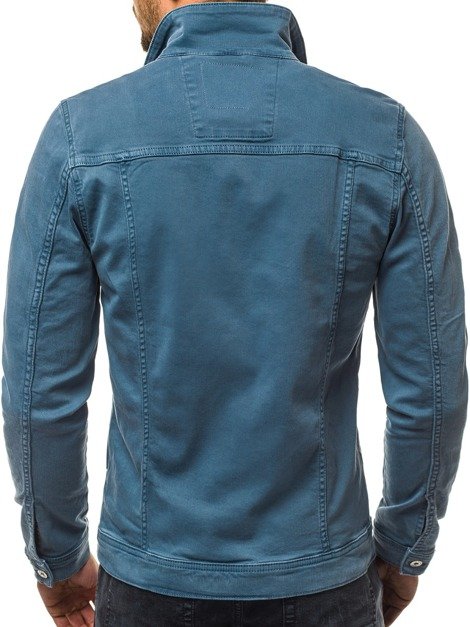 OZONEE B/2063K Men's Denim Jacket - Blue