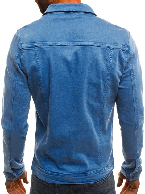 OZONEE B/5002X Men's Denim Jacket - Blue