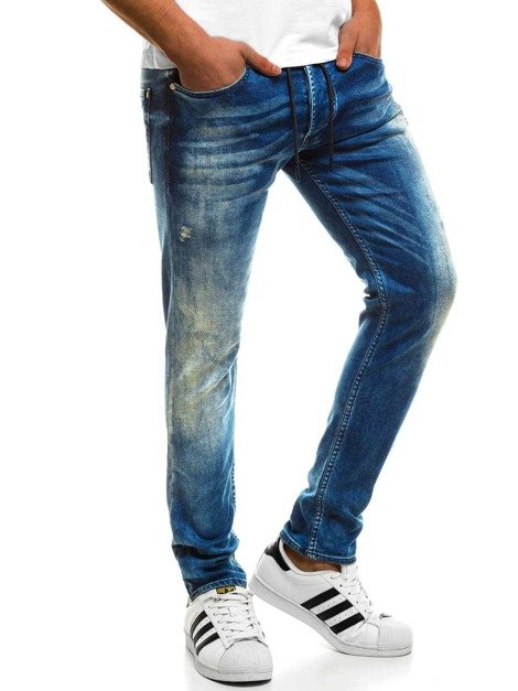 OZONEE B/8028 Men's Jogger Jeans - Blue