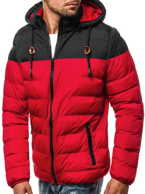OZONEE G/50A132 Men's Jacket - Red