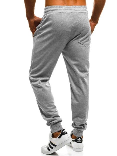 OZONEE J/8039 Men's Jogger Sweatpants - Grey