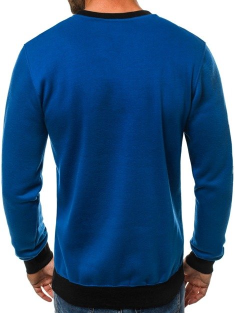 OZONEE JS/DD306 Men's Sweatshirt - Blue
