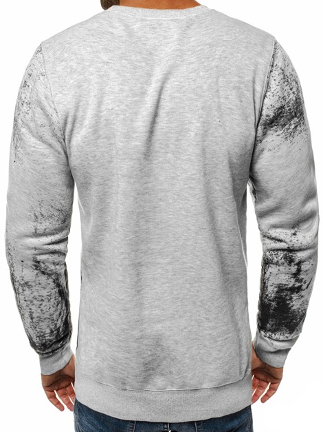 OZONEE JS/DD560 Men's Sweatshirt - Grey