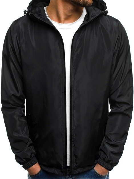 OZONEE JS/HS06 Men's Jacket - Black