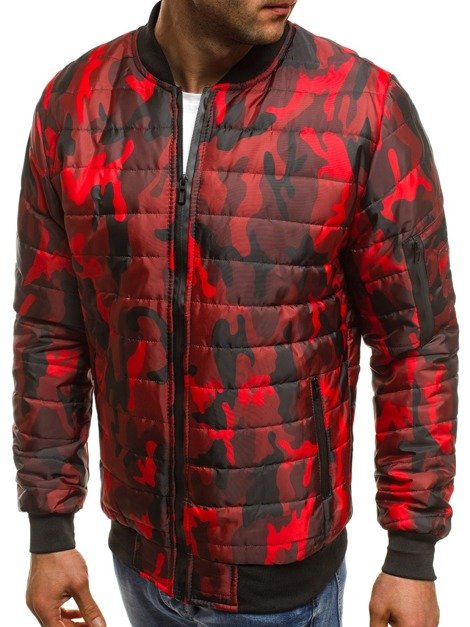 OZONEE JS/HS18 Men's Jacket - Red