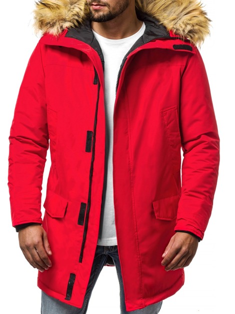 OZONEE JS/HS201810 Men's Jacket - Red