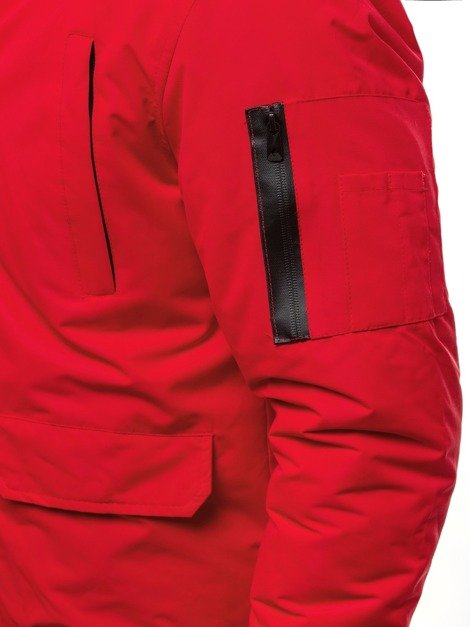 OZONEE JS/HS201819 Men's Jacket - Red