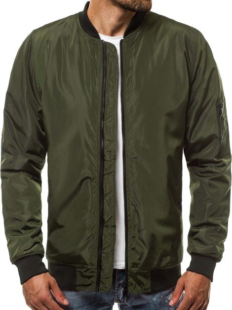 OZONEE JS/RZ01 Men's Jacket - Green