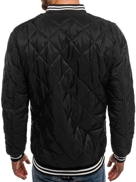 OZONEE JS/RZ07 Men's Jacket - Black
