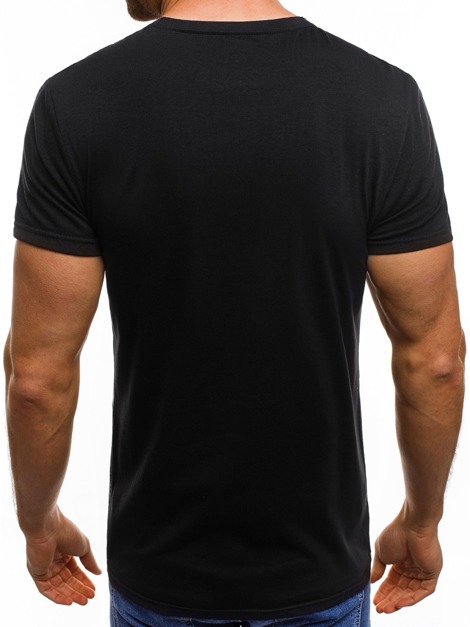 OZONEE JS/SS300 Men's T-Shirt - Black