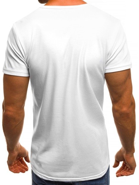 OZONEE JS/SS533 Men's T-Shirt - White