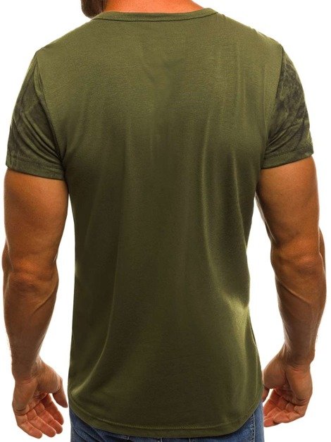 OZONEE JS/SS550 Men's T-Shirt - Green