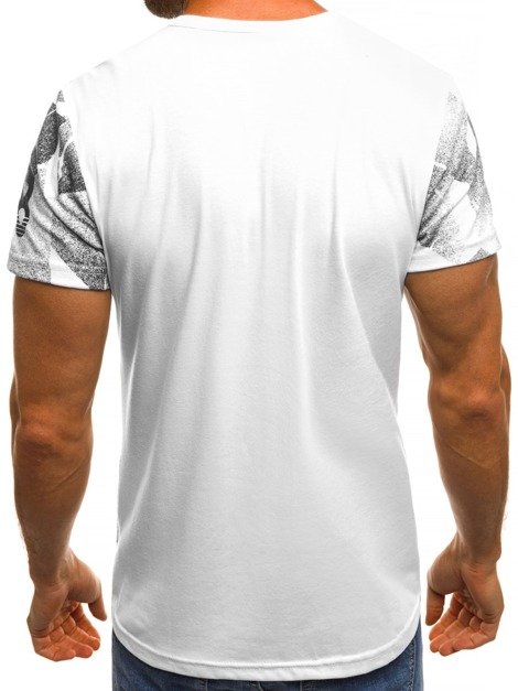 OZONEE JS/SS559 Men's T-Shirt - White