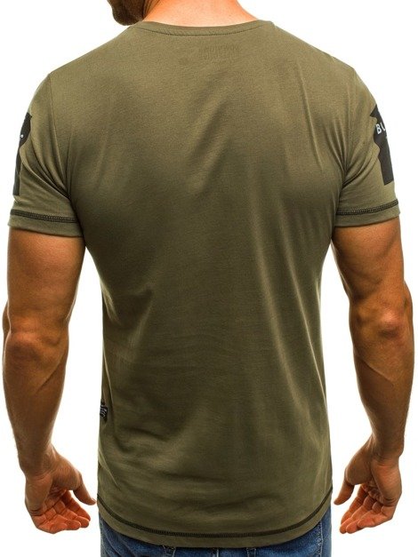 OZONEE MECH/2046 Men's T-Shirt - Khaki