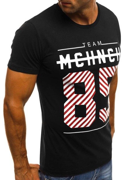 OZONEE MECH/2082 Men's T-Shirt - Black