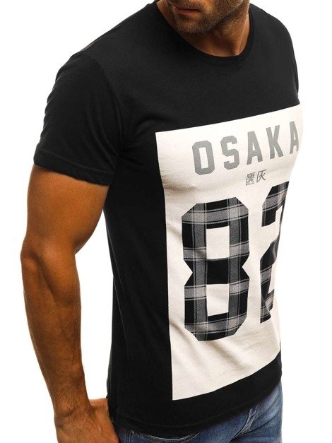 OZONEE MECH/2094 Men's T-Shirt - Black
