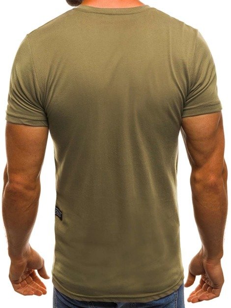 OZONEE MECH/2097T Men's T-Shirt - Green
