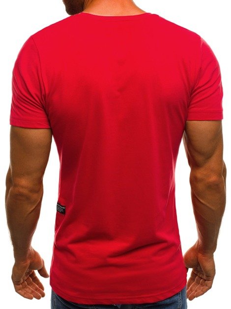 OZONEE MECH/2099 Men's T-Shirt - Red