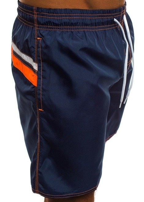 OZONEE MHM/252 Men's Shorts - Navy blue