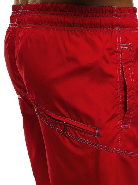 OZONEE MHM/349 Men's Shorts - Red