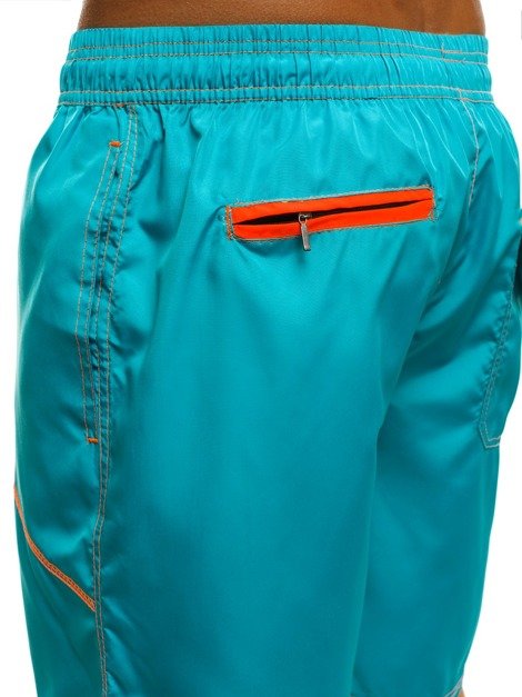 OZONEE MHM/351 Men's Shorts - Turquoise