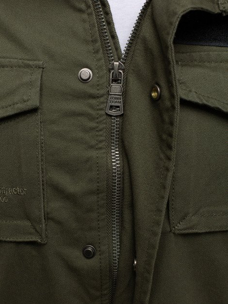 OZONEE N/5103 Men's Jacket - Khaki