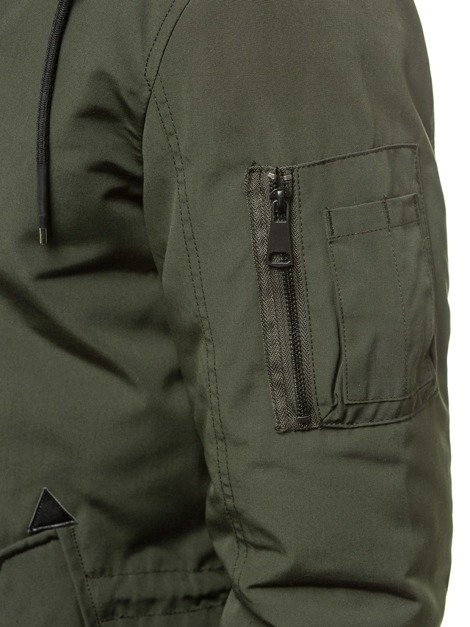 OZONEE N/5390 Men's Jacket - Khaki