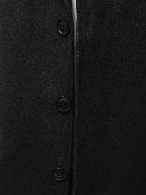 OZONEE N/5438 Men's Coat - Black