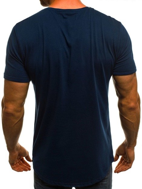OZONEE O/171725 Men's T-Shirt - Navy blue