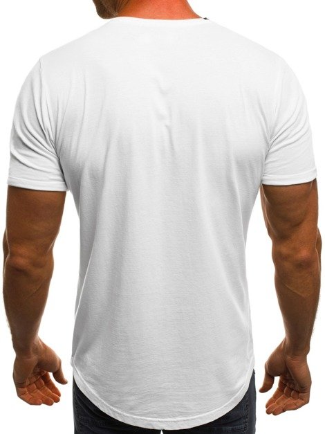 OZONEE O/171725 Men's T-Shirt - White