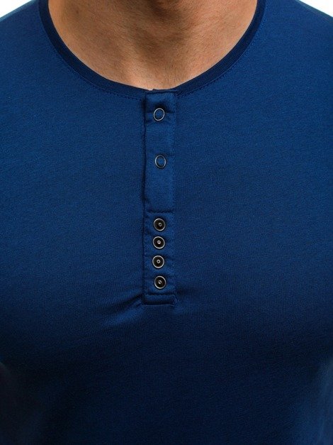 OZONEE O/181157 Men's T-Shirt - Indigo