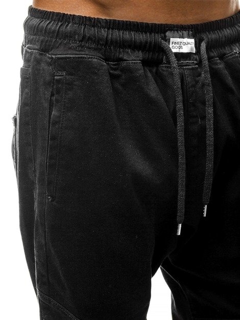 OZONEE OT/2049 Men's Jogger Jeans - Black