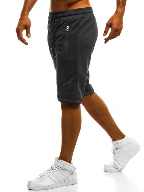 OZONEE RF/80181 Men's Shorts - Black