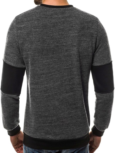 OZONEE RF/HY287 Men's Sweatshirt - Dark grey
