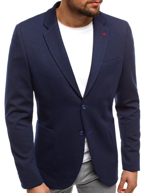 SIVIS PARIS 1702 Men's Suit Jacket - Navy blue