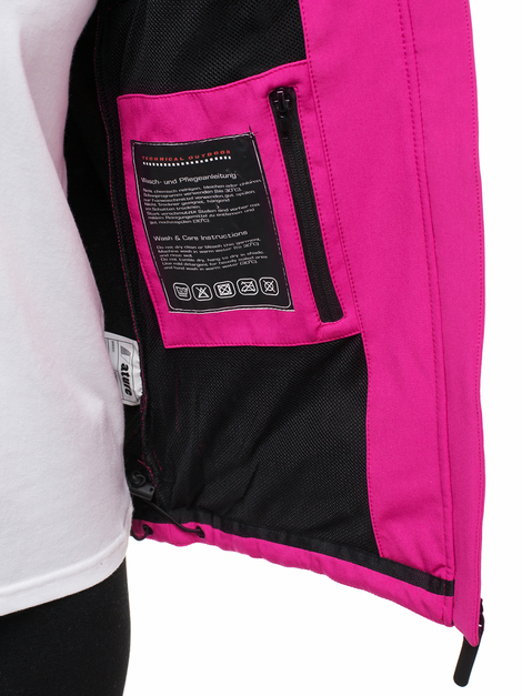 Woman Softshell Jacket - Pink OZONEE N/4849