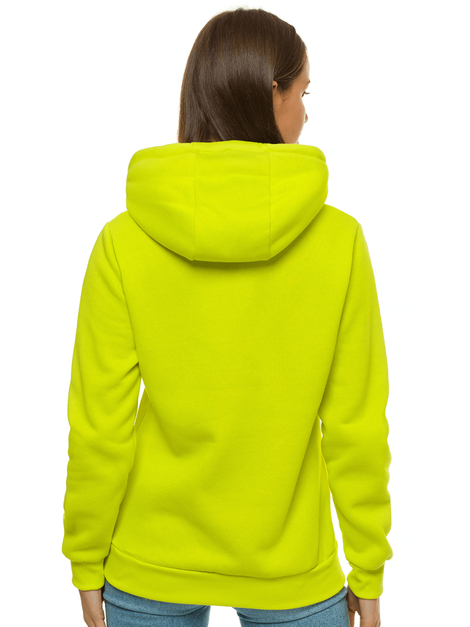 Lime green hoodie womens hotsell