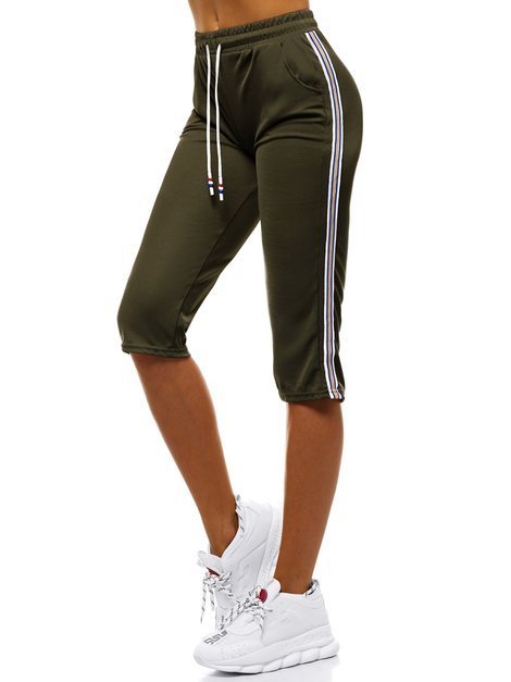 Women's Sweatpants - Khaki OZONEE JS/1021/C7
