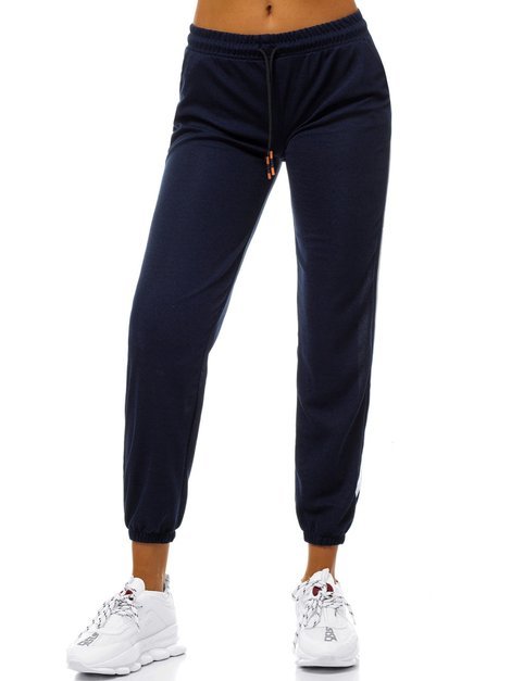 Women's Sweatpants - Navy blue OZONEE JS/1020/D4 - Men's Clothing | Ozonee