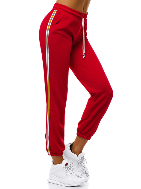 Women's Sweatpants - Red OZONEE JS/1020/B5